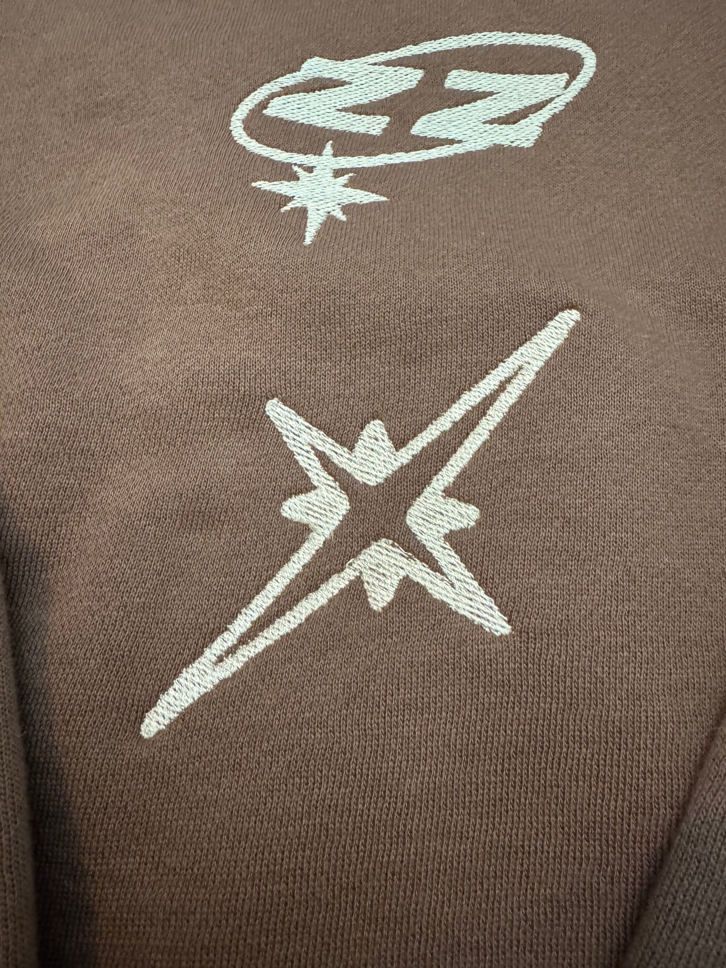 Brown Stars Hoodie