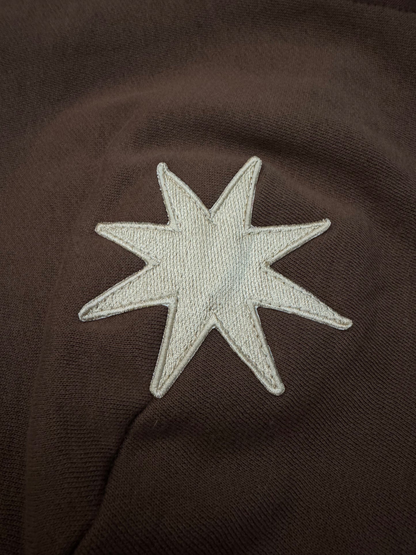 Brown Stars Hoodie